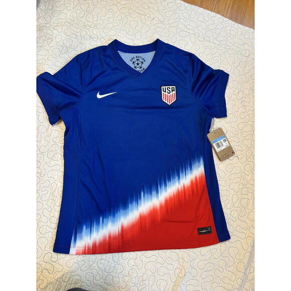 Nike Other - Nike Women's USA Soccer Team Nike Jersey Blue Red White Size Medium #476‎
